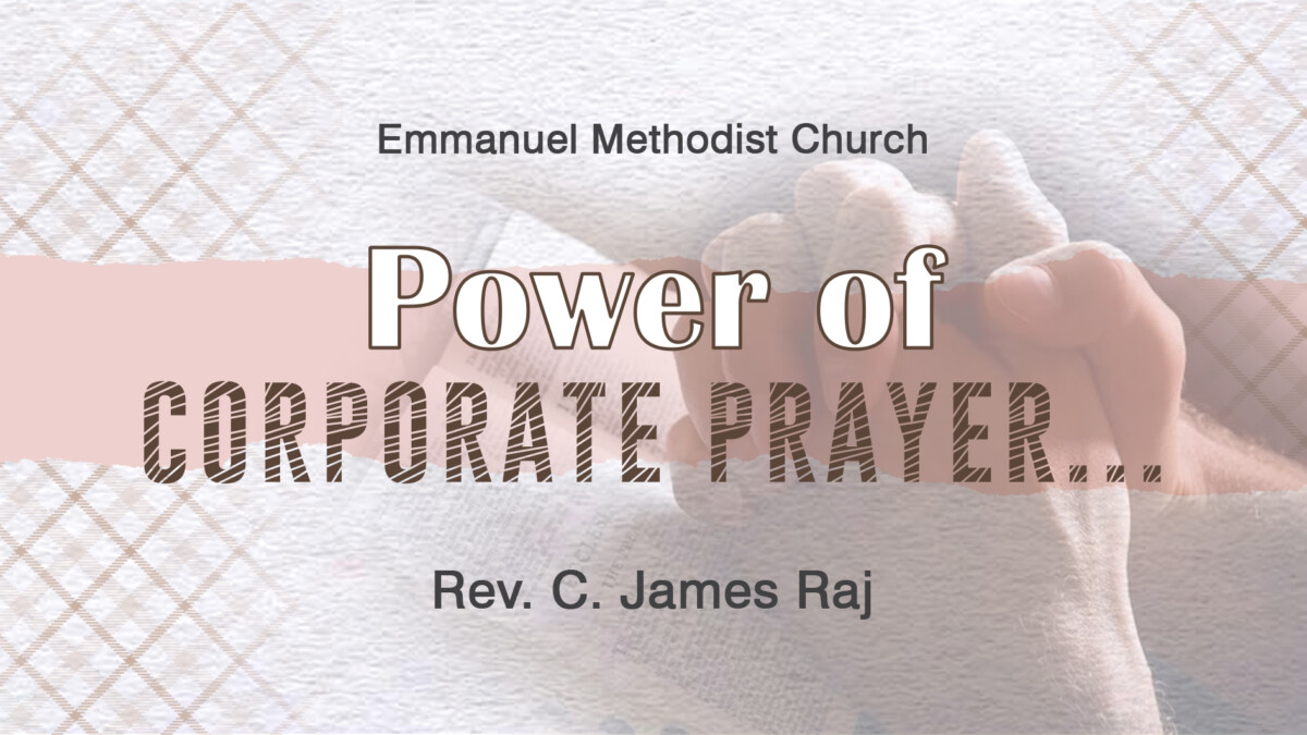 Prayer In The Bible – Emmanuel Methodist Church